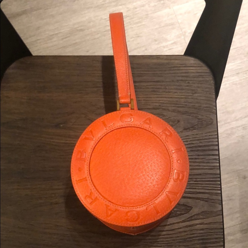 Orange handbag